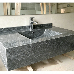 UNION STONE Granito Natural Pulido, Losa Grande Moderna con Diseño Gráfico, Ecológico - Product Image 4