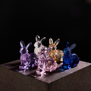 Trofeo per Cani in Vetro e <span class=keywords><strong>Cristallo</strong></span> Multicolore Personalizzato, Decorazione da <span class=keywords><strong>Tavolo</strong></span> Creativa e Brillante, Confezione Regalo - Product Image 6