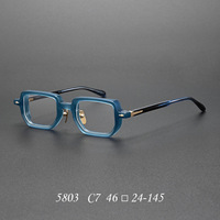 Nouvelles Lunettes de Vue Tendance 2027 en Acétate Personnalisables – Monture Épaisse Rétro Géométrique Carrée – Vente en Gros