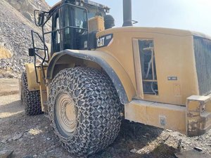 รถตักดิน Caterpillar Cat ขนาด980ชม. รถตัก4x4ล้อหน้ามือสองแบบดั้งเดิมสำหรับเครื่องจักรก่อสร้าง