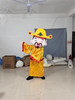 Costume gonflable God of Fortune pour adulte, mascotte amusante et riche pour le Nouvel An chinois 2026, porte-bonheur TikTok pour spectacle et défilé