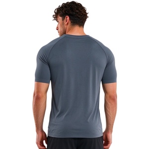 Moisture Wicking <b>Slim</b> <b>Fit</b> Knitted Casual Sport T-<b>shirt</b> Print Breathable Fast Dry Short Sleeve Men 180 Grams Blank - Product Image 6