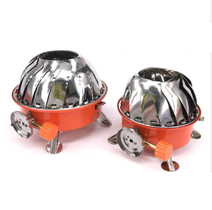 Outdoor <span class=keywords><strong>Camping</strong></span> Lotus-Brenner Wildkocher Windgeschützt Energiesparend Leistungsstarker Tragbarer Gaskocher - Product Image 3