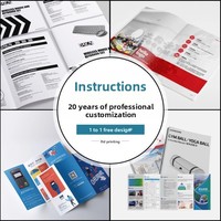 Brochures A4 personnalisées imprimées en offset, pliées (trois et quatre volets), papier kraft/cuivre