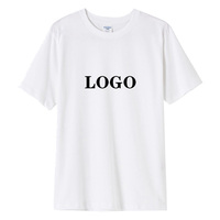 Camiseta Personalizada de Algodón 100% para Hombre, Cuello Redondo, Corte Holgado, Impresión Serigráfica, Transpirable, Prototipado Rápido y Gratuito, MOQ Bajo