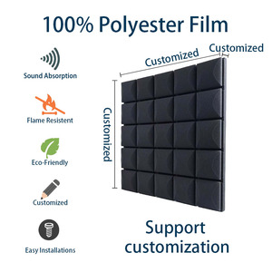 Nuovo isolamento acustico puddy isolamento a prova di schiuma <span class=keywords><strong>pareti</strong></span> acustiche pannello acustico tessuto - Product Image 5
