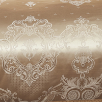 Ensemble de literie personnalisé 100% coton Satin Jacquard quatre pièces Style européen housse de couette ensemble de literie Jacquard coton coton