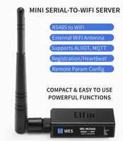 Module de communication IoT réseau MINI industriel RS232/485 vers Wi-Fi, antenne externe, serveur série Wi-Fi