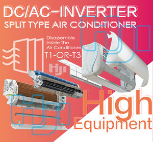 Climatisation split HJI promotionnelle <span class=keywords><strong>TCL</strong></span>, même qualité OEM, onduleur CC 220V 2hp 18000btu 12000btu 9000btu, refroidissement et chauffage - Product Image 4