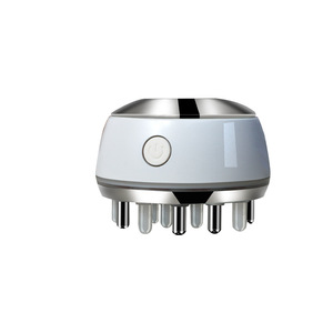 Masajeador de Cuero Cabelludo LED de 3 Colores con Microcorriente, Vibración de 12000 RPM, Calentamiento 40-45 ℃   Para el Crecimiento del Cabello y Cuidado de la Piel - Product Image 1