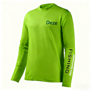 Camiseta de Pesca de Alta Calidad con Diseño Personalizado, Impermeable, Protección UV, Secado Rápido, Manga Larga - Product Image 4