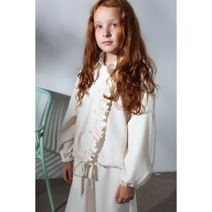 Fashion Kids <strong>Clothes</strong> <strong>Cute</strong> Party Outfit Ruffle Top and Long Dress Set Boutique Girls Set - Product Image 1