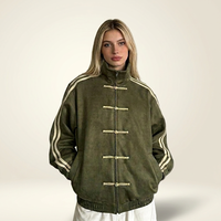 Nouvelle Veste de Sport Extérieure Tendance Style Chinois 2026 – Col Montant, Modèle Couple, Veste Rétro Année Chinoise pour Hommes et Femmes