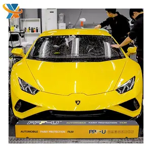 Película de protección de pintura de coche, película transparente de alta elasticidad, PPF, autocurativa, antiamarillo, TPU