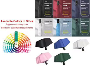 Custom Umbrella with Logo Printing Wholesale Promotional Golf <b>Folding</b> Mini Windproof UPF50+ Business Gift Personalized - Product Image 4