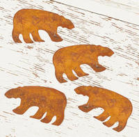 Fourniture d'usine sculpture extérieure rouillé rouillé métal fleur pieu métal rouillé oiseaux découpes jardin extérieur