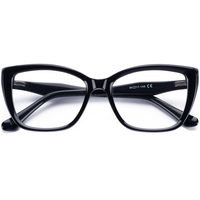 Lunettes de vue unisexes Elan Optical YB6202, monture œil de chat, monture complète, en acétate infusé de parfum naturel, pour myopie