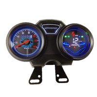 Velocímetro Digital LCD para Motocicleta Sudamericana, Odómetro para Italika RC200 RC250 GN125 CARGUERO 200 Trimoto, Unidad de Tablero de Instrumentos de 12 V