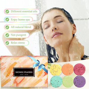 Marque privée Vapeurs de douche personnalisés Comprimés de bain colorés organiques Bombes de bain naturelles Vapeurs de douche - Product Image 3