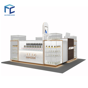 Vente en gros personnalisé boutique de cosmétiques au détail vitrine kiosque de parfum pour le centre commercial - Product Image 4