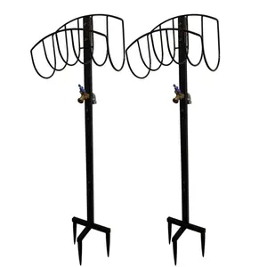 Hoge Kwaliteit Roestvrij & Iron Plant Stands Set Woondecoratie Stalen Metalen Balkon Bloempot Display Stand