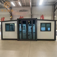 Maisons conteneurs extensibles 20, 30 et 40 pieds – Prix usine – Maisons préfabriquées modulaires de luxe – Bureaux étanches