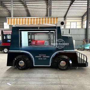 Camion de cuisine mobile personnalisé, remorque pour café, bubble tea, smoothies, glaces, chariot alimentaire avec cuisine complète - Product Image 2