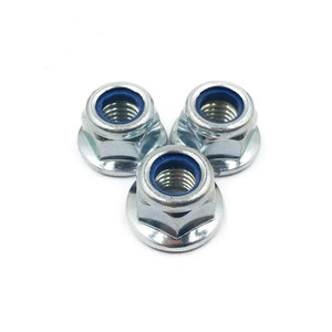 Nhà máy cung cấp 1/2 tự khóa Nut Carbon thép kim loại Hex mặt bích Nylon khóa các loại hạt - Product Image 6