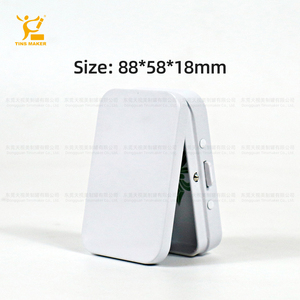 กล่องดีบุก2025โรงงาน CR พร้อมกระดุมโลหะบรรจุภัณฑ์กระป๋องกินได้กันเด็กขนาดเล็ก<span class=keywords><strong>88</strong></span>*58*18มม. โลโก้ตามสั่ง - Product Image 4