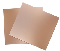 Lámina de Laminado Revestido de Cobre FR4 para Circuitos Impresos de Alto Voltaje, de una Sola Cara, con un Espesor de 0.8-1.6 mm
