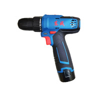Perceuse sans fil 16V DCJZ1601E Lithium-Ion, mandrin à trois griffes, deux vitesses réglables, OEM, usage industriel/bricolage, garantie 3 mois, réversible