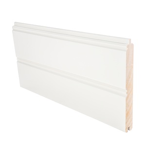 Scelta del costruttore Design moderno bianco primered V-scanalatura linea decorativa <span class=keywords><strong>di</strong></span> rivestimento con giunzione a dita bordo/Beadboard - Product Image 5