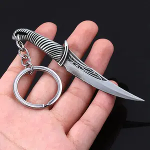 은하계의 수호자 Drax 파괴자 무기 Broadsword Sword Knife Keychain