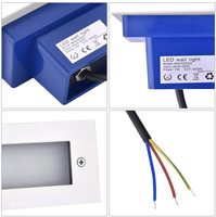 Lampu Dinding LED Tahan Air untuk Tangga dan Jalur Dalam/Luar Ruangan Desain Modern