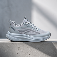 Chaussures de course personnalisées pour hommes, baskets respirantes en mesh, semelle souple, chaussures de sport / Fabrication directe OEM ODM