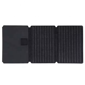 Panel Solar Monocristalino Plegable de 30W de Alta Eficiencia (22%), Portátil para Exteriores y Camping, Color Negro, Precio Directo de Fábrica - Product Image 4