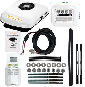 12 /120 Вольт система кондиционирования воздуха аксессуары для грузовика небольшой блок переменного тока для RV и грузовика кондиционер и обогреватель - Product Image 2