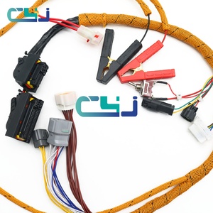 Arnés de cableado de arranque del motor 6WG1 4UK1 6HK1 4HK1 para excavadora ISUZU, cable de prueba de arranque, piezas de maquinaria de construcción - Product Image 4
