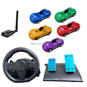 Voiture espion vidéo intelligente 5.8G 1:28 40CH FPV voiture de course avec caméra, volant et module récepteur TV - Product Image 1