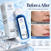 Gel Nettoyant Visage Hydratant Doux et Apaisant à Base de Peptides de Cuivre Bleu Fermentés et d'Acides Aminés pour Peaux Sensibles et Soutien de la Barrière Cutanée