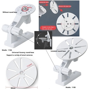 Support mural en plastique pour caméra PTZ avec options de fixation murale ou au plafond pour caméras de sécurité - Product Image 3
