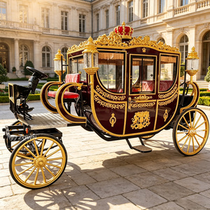 Carrosse électrique ZOWN Royal à chevaux, modèle Cendrillon, avec autres options de puissance, normes d'émission chinoises, vente directe usine - Product Image 2