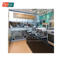 Vitrine de rangement verrouillable sur mesure pour boutique, fournisseur ODM, design pour magasin de fromages et de thé