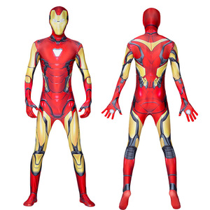 <span class=keywords><strong>Avengers</strong></span> 4 trẻ em của cosplay đoàn tụ cho đội trưởng Mỹ trang phục tất cả-trong-một sắt người đàn ông warsuits leotard cho Halloween TV Echo - Product Image 1