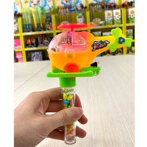 Helicóptero <span class=keywords><strong>de</strong></span> Juguete con Cable <span class=keywords><strong>de</strong></span> Arrastre Luminoso con Dulces Halal, Avión <span class=keywords><strong>de</strong></span> Juguete con Dulces - Product Image 4