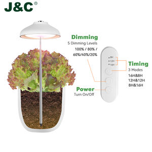 J & C Planter Mate <span class=keywords><strong>Indoor</strong></span> Plant Groeit Compact <span class=keywords><strong>Indoor</strong></span> Tuin Groeien Licht Led <span class=keywords><strong>Indoor</strong></span> Planten Met Functionele Controller Wit - Product Image 3