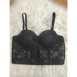 Corsetto in rete taglie forti da donna, modello all'ingrosso, con stecche in acciaio rinforzate per snellire la vita e il corpo, ideale per un vestibilità slim. - Product Image 5