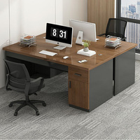 Table de bureau de direction en bois personnalisable avec table d'appoint et tiroir Table d'ordinateur pliable, portable et réglable