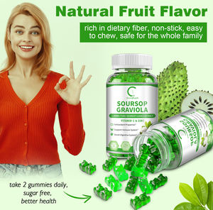 Gummies au corossol <span class=keywords><strong>GPGP</strong></span> GreenPeople pour adultes, véganes, sans OGM, favorisent l'immunité, la digestion, la santé de la peau et la fonction cellulaire - Product Image 4