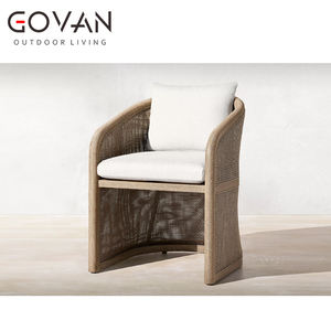 Muebles de jardín al aire libre, silla de Patio de teca con ratán, comedor, nuevo diseño - Product Image 1